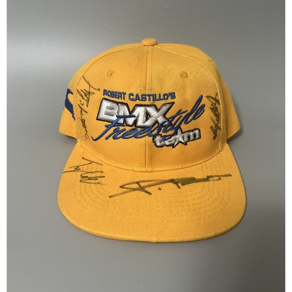 Robert Castillo's BMX Freestyle Team SnapBack Cap Hat - Signed / Autographed